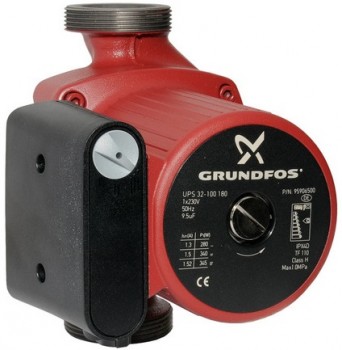 Насос циркуляционный Grundfos UPS 32-120 180 Насос циркуляционный Grundfos UPS 32-120 180
