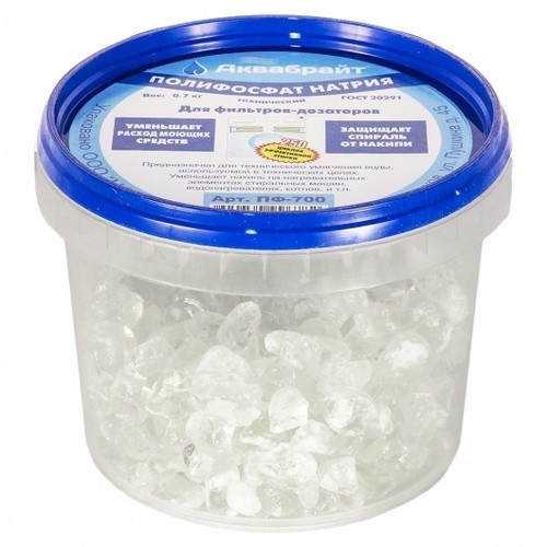 Кристали поліфосфату Crystal - 0.5кг Кристали поліфосфату Crystal - 0.5кг