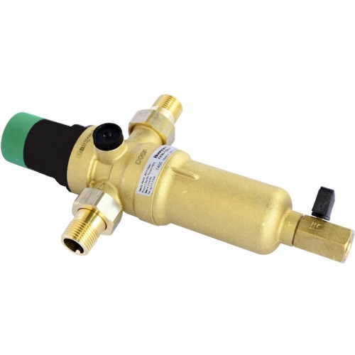 Фільтр самопромивний з редуктором для гарячої води Honeywell FK06-1/2 ААM Фільтр самопромивний з редуктором для гарячої води Honeywell FK06-1/2 ААM
